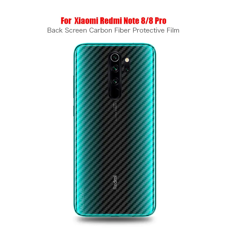 Защитная пленка из углеродного волокна для Xiaomi Redmi Note 8 8pro note8 pro note7 Global sticker |