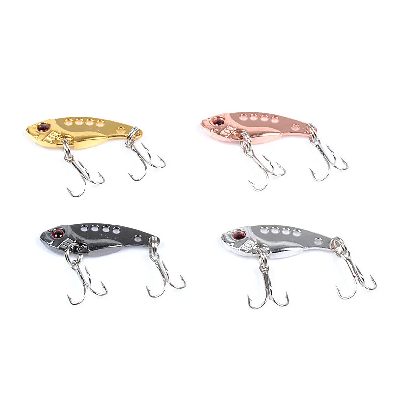 

Metal Jig Spinner VIB Fishing Lures Wobblers CrankBaits Shone Trout Spoon Isca Artificial for Carp Fishing Pesca 3.8g 7g 11g