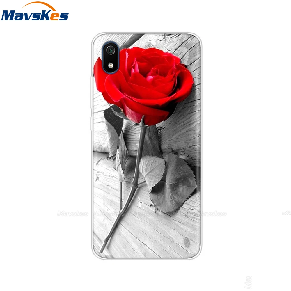 Мягкий чехол из ТПУ для Xiaomi Redmi 7A, чехол для Xiaomi Redmi 6A, милый силиконовый чехол для телефона, для Redmi 4A Redmi5A Coque