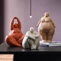 3d nordic abstract body art candle silicone mold diy epoxy resin cute fat woman soap mold candle making supplies home decoration