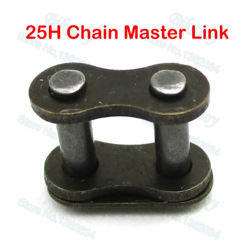 5 шт./упак. 25H запасная звено цепи для 2-тактного 33 куб. См 43 47 49 мини-мотоцикл