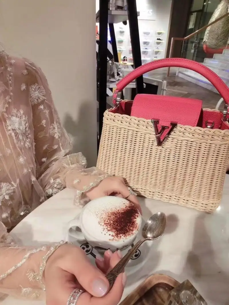 Роскошные сумки женские из натуральной кожи дизайнерская плетеная Сумка
