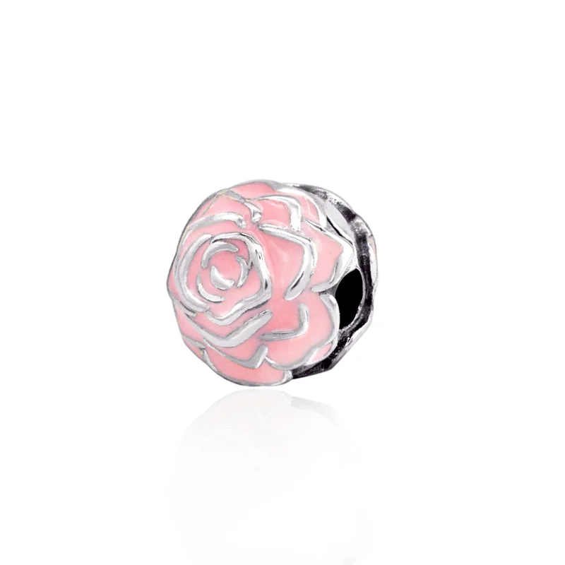 pdl550 MYBEBOA, подлинный 925 пробы, серебро, 45 типов, Loves floms, зажимы, фиксатор, подходит для оригинального браслета Pandora, DIY, подвески, ювелирные изделия - Цвет: pdl550