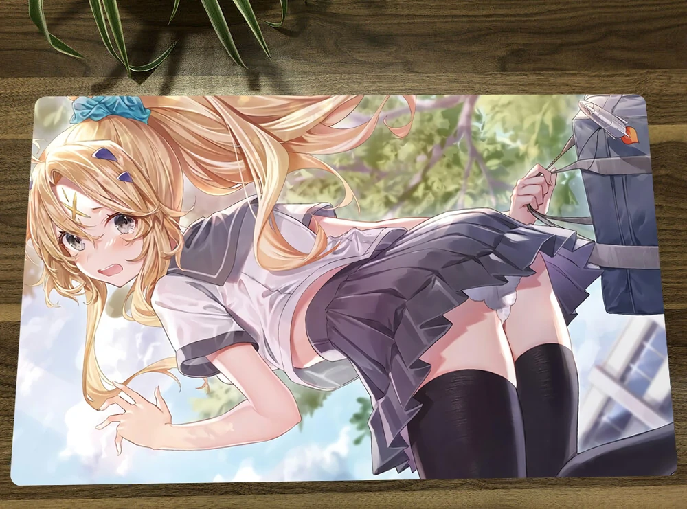 

YuGiOh Dogmatika Ecclesia, the Virtuous TCG Mat Trading Card Game Mat CCG Playmat Mouse Pad Desk Table Play Mat Free Bag