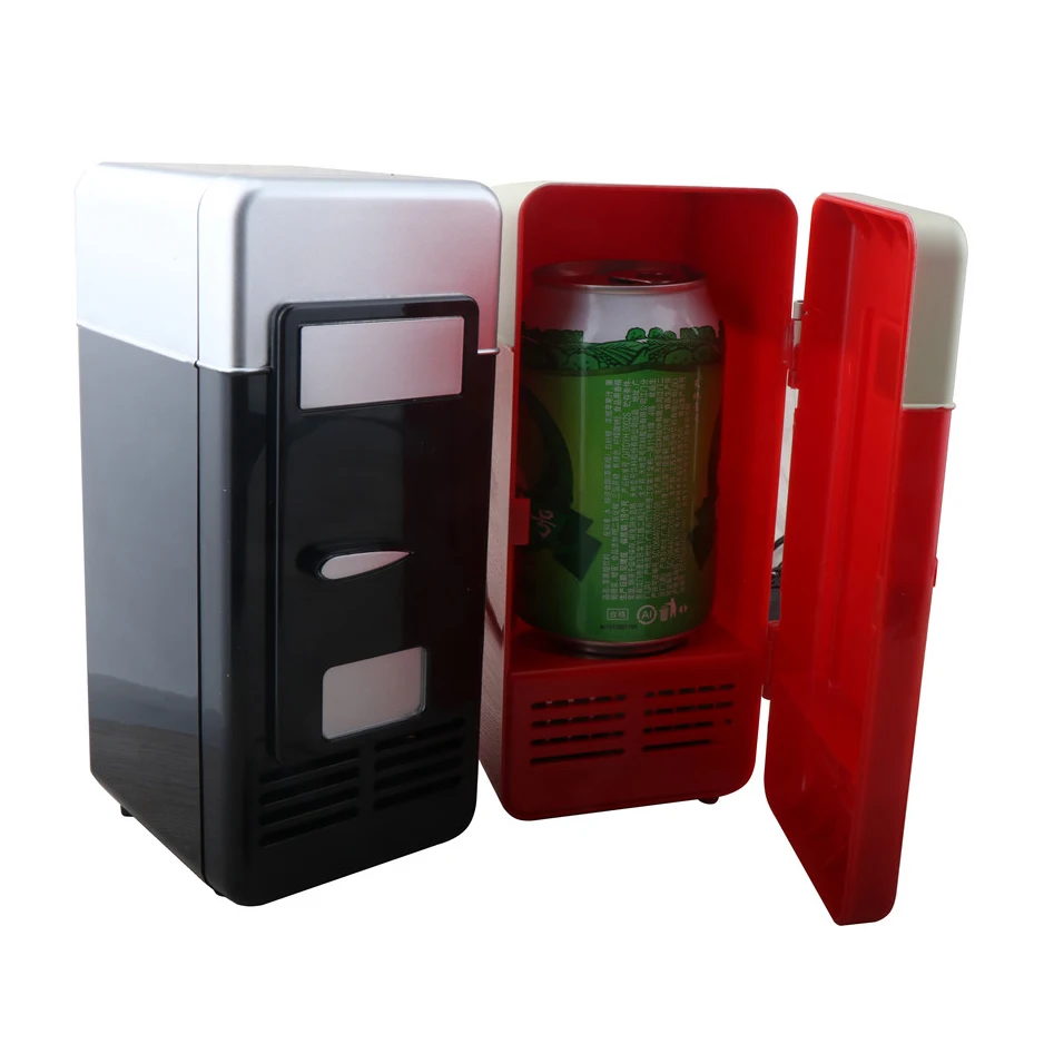 USB мини холодильник офисный банки для напитков портативный гаджет ноутбука ПК