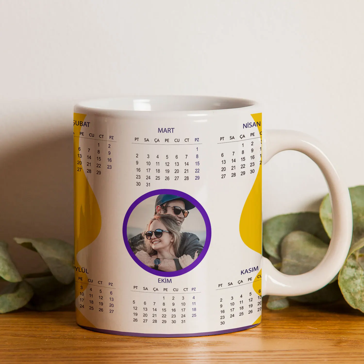 

Personalized 2020 Calendar White Mug Cup-7