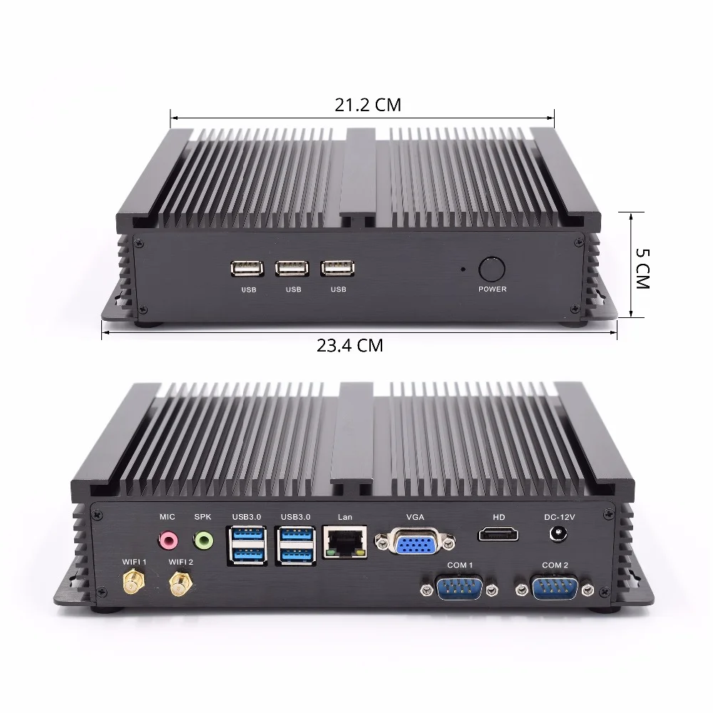 Core i7 5500U i5 4200U i3 5005U barebone Мини ПК все совместимые minipc windows промышленный
