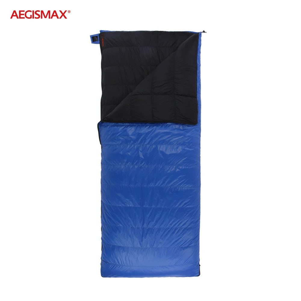 AEGISMAX SP 34 °F ~ 43 теплый спальный мешок 90% утиный пух Открытый Кемпинг конверт Тип