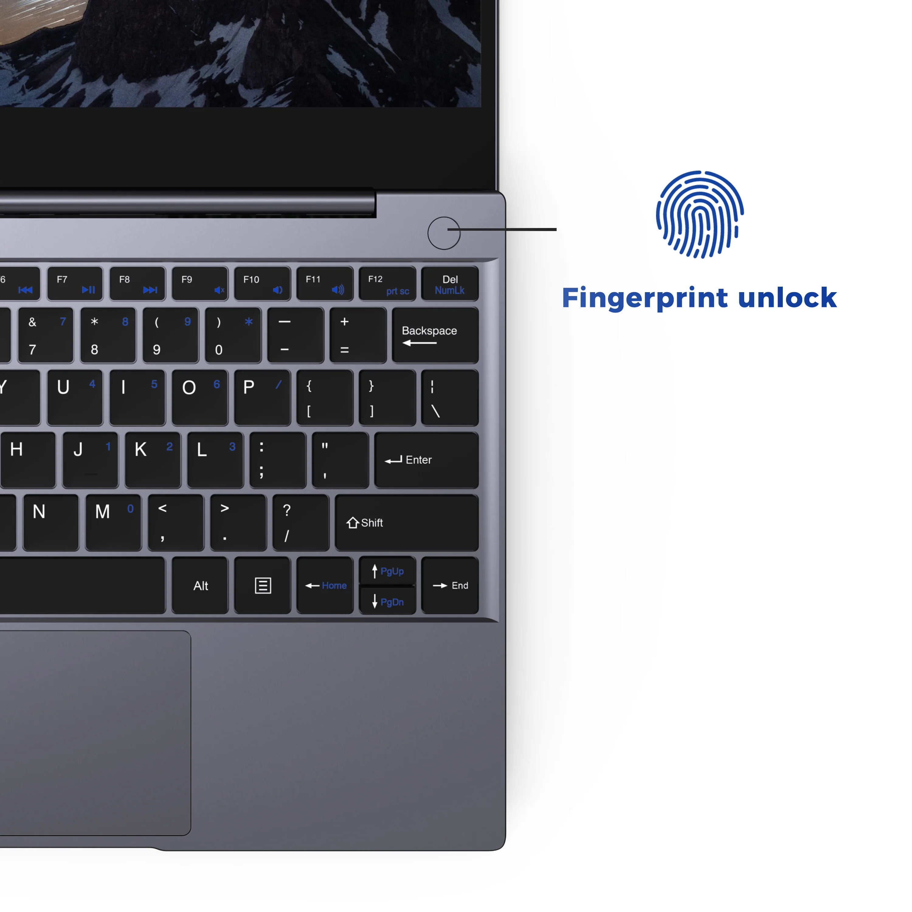 Ноутбук 12 5 дюймов Тетрадь окна 10 Pro Intel Celeron 3867U 2 K IPS ноутбук отпечаток пальца