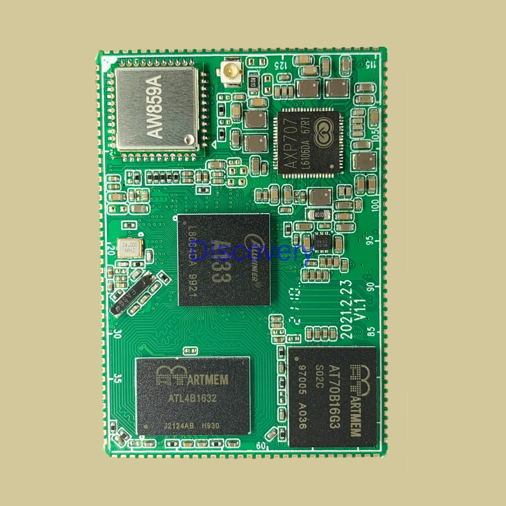 Фото Системная плата HelperBoard A133 (Android 10, Ub, Allwinner A133, встроенная 5G-WIFI) №2