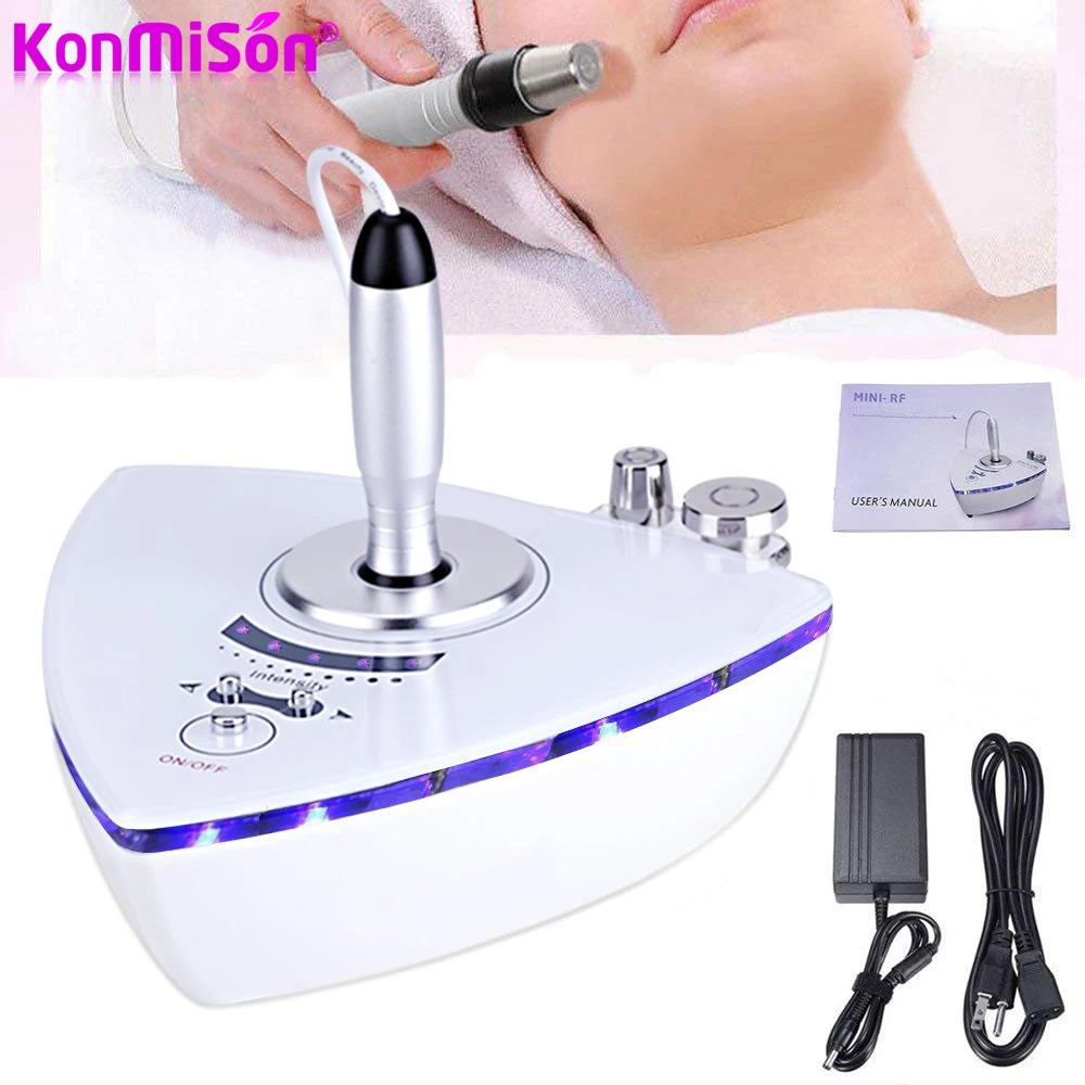 Home Use Portable RF Radio Frequency Facial Machine For Rejuvenation Removal Wrinkle Skin Care Face Lift Facial Beauty Device