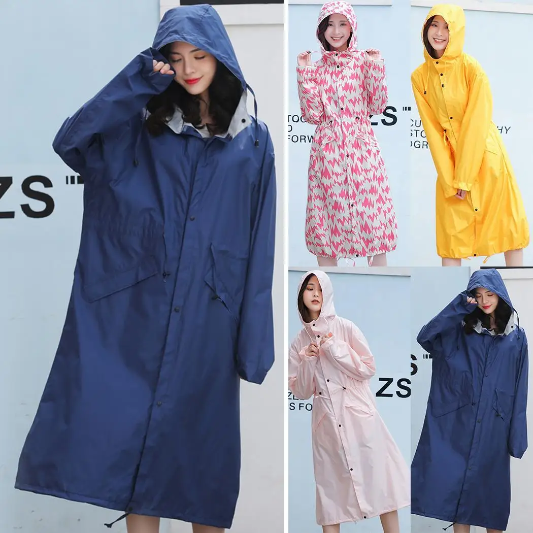 Женский многофункциональный водонепроницаемый принт Открытый дождевик M