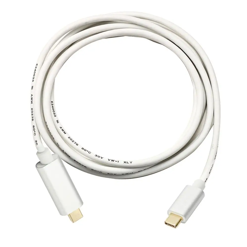 Кабель Thunderbolt 3 USB C с портом Type c на Mini Displayport для Samsung S9 Macbook Pro Dell XPS к Мини DP