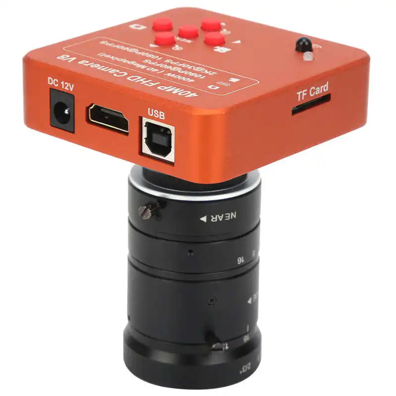 

Электронный микроскоп, камера kp‒ 1326-4100, промышленная камера 40MP, электронный микроскоп, камера с объективом, вилка европейского стандарта, ...