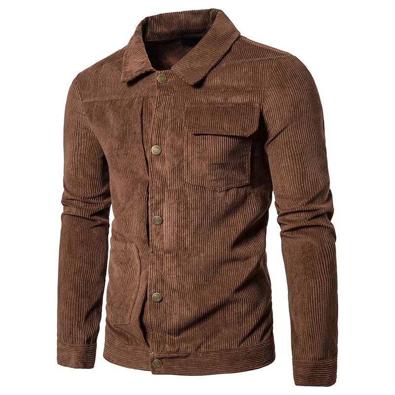 

Corduroy men's casual jacket