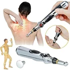 Электрический акупунктурный массаж, ручка для снятия боли, лазерная терапия, электронная меридианная энергетическая ручка, массажер для головы, спины, шеи, ног