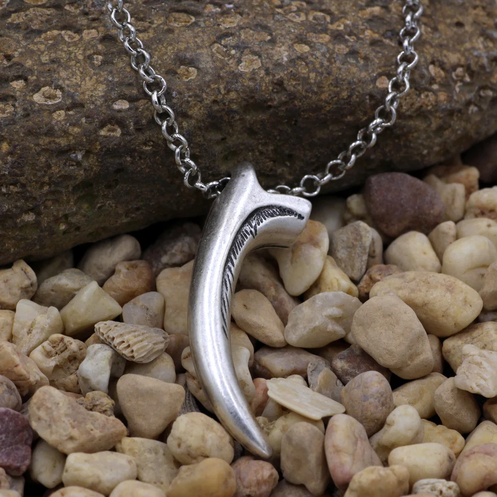 Youe shone Велоцираптор оловянный викинговый динозавр коготь кулон ожерелье для