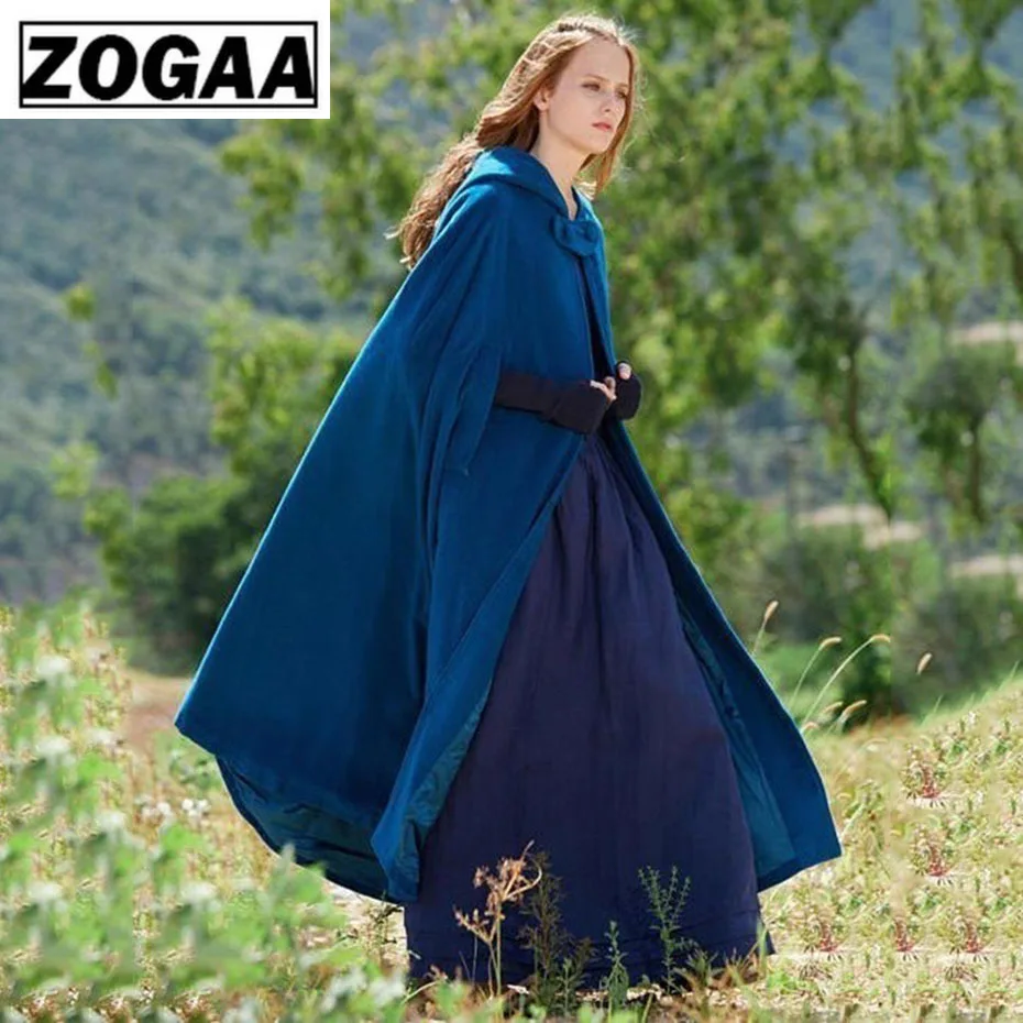 ZOGAA зимний женский плащ высокого качества дизайнерский винтажный Толстый с