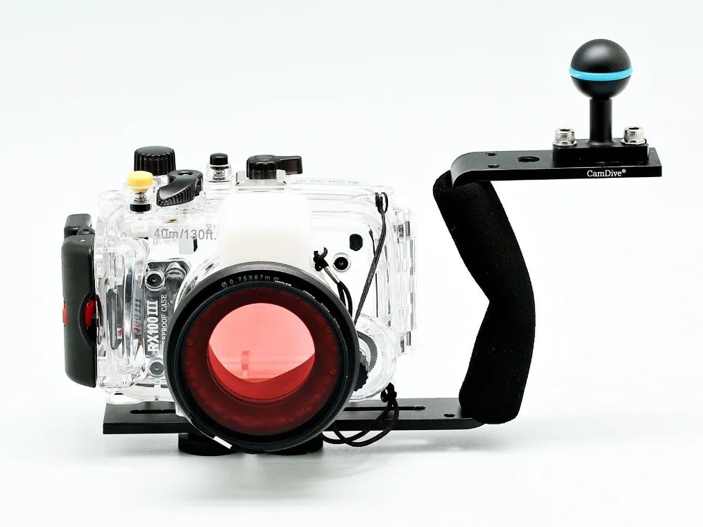 Чехол для подводной камеры Sony алюминиевый корпус Meikon чехол дайвинга RX100III