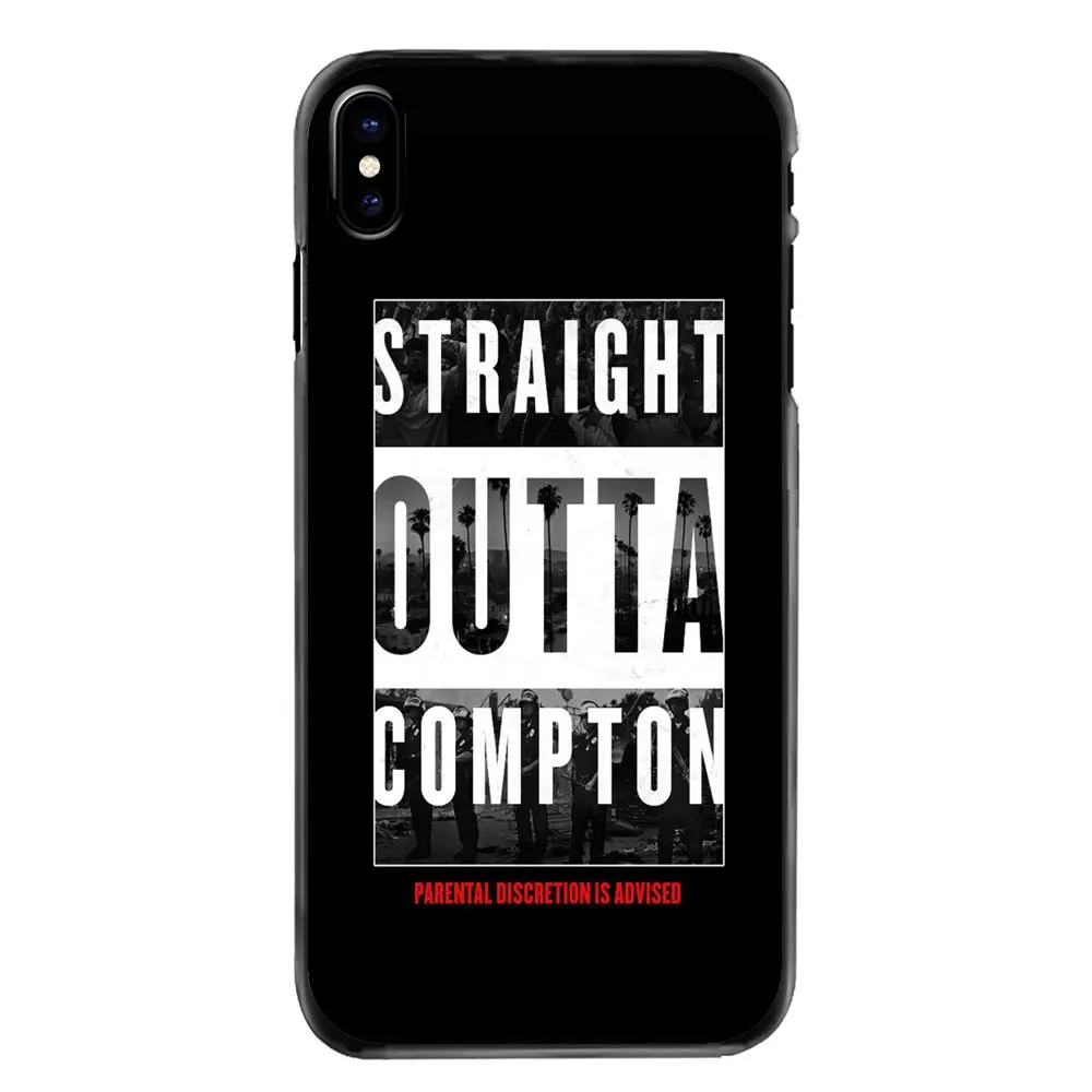 Чехол для мобильного телефона с Straight Outta Compton надпись NWA Арт плакат huawei P7 P8 P9 P10 Lite