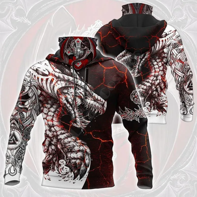 

Skull Dragon Tattoo 3D Printed Hoodies Harajuku Fashion Sweatshirt Women Men Casual Pullover Hoodie Mask Warm Drop Shipping 03