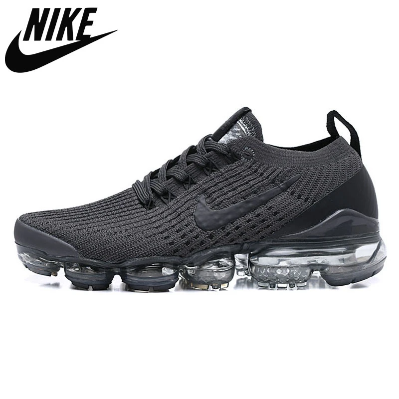 

Original Air Vapormax Flyknit 3 Running Shoes Core Black Usa Red Triple Pink Purple Sneakers Size 36-45