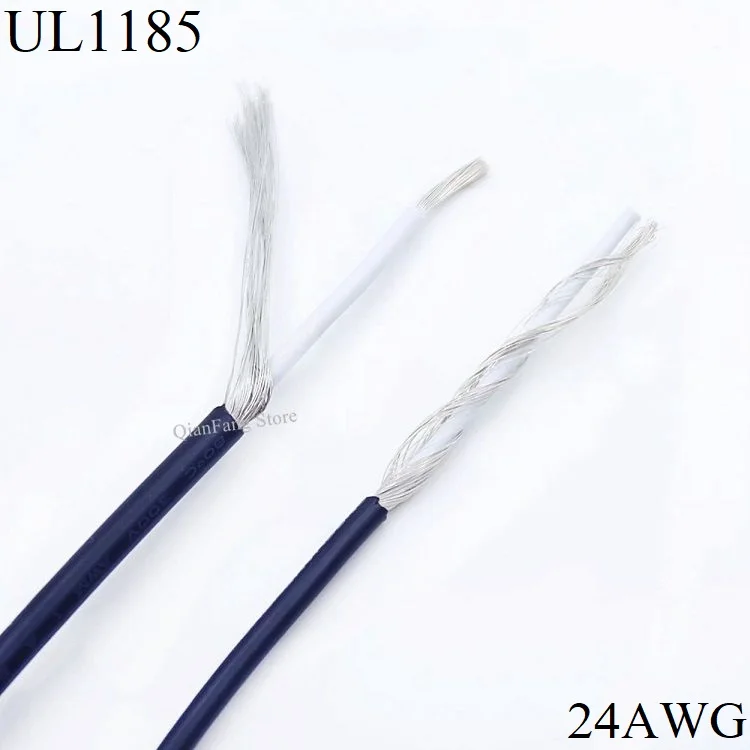 Экранированный провод сигнальный кабель 24awg канал аудио 1 одножильный