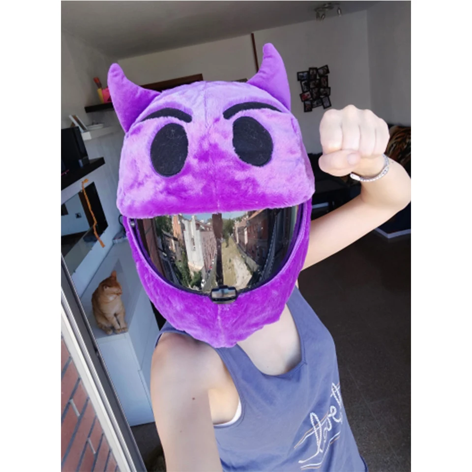 

17 Kinds Cartoons Motorcycle Helmet Cover Capacetes Para Moto Full Face Helmets Accessories Cascos Para Moto Casco Moto