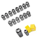 16 шт. ER25 1-16 мм пружинная цанга Для гравировального станка с ЧПУ фрезерный станок токарный инструмент держатель станок ER25 Цанга Зажимной патрон