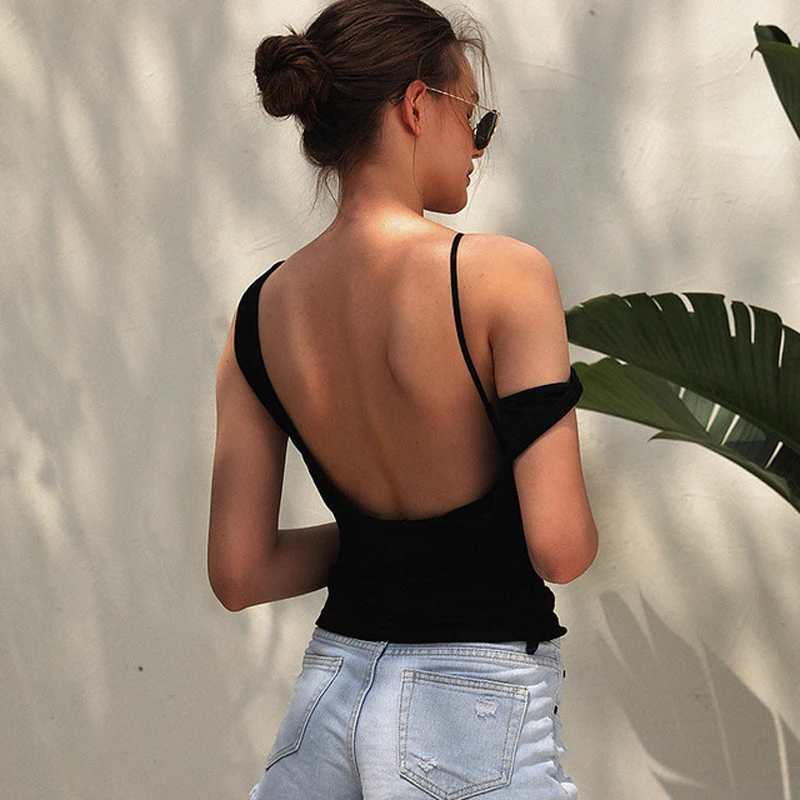 Французское сексуальное u образное большое нижнее белье с открытой спиной без