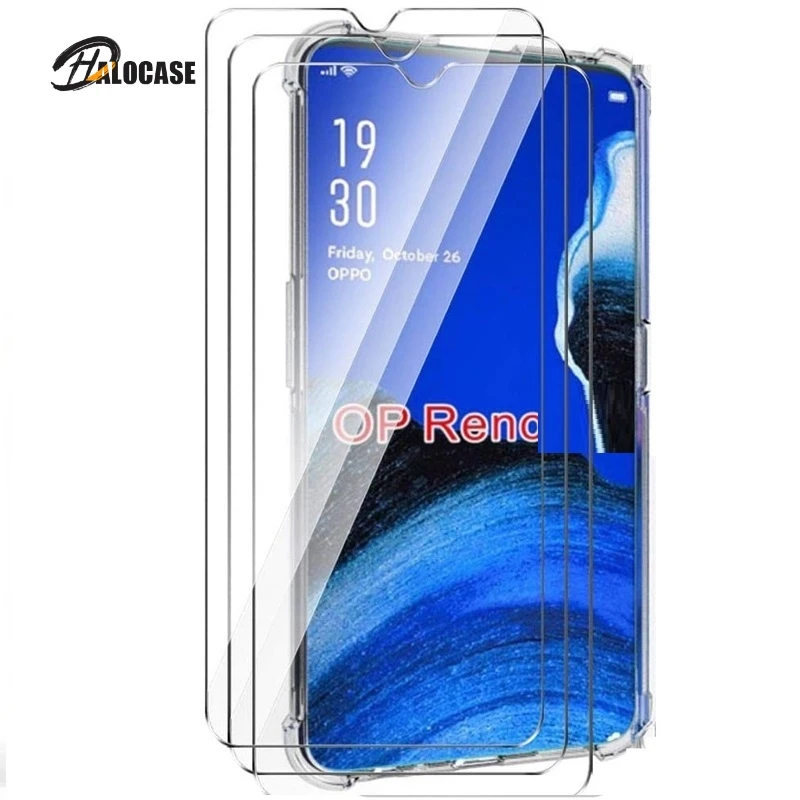 

3pcs For Oppo Reno 3A Tempered Glass For Oppo Reno 2 Z Screen Protector Oppo A12S/A12 Protective Glass Film