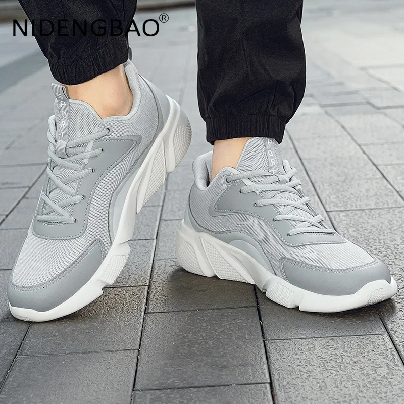 Men Women Sneakers Mesh Breathable Lightweight Couple Outdoor Walking Jogging Running Sports Shoes Unisex Athletic Trainers