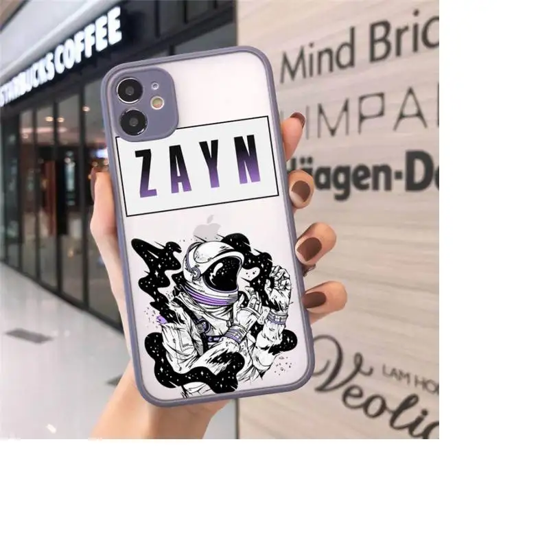 

Zayn malik Aesthetic Amazing landscape Phone Case Matte Transparent iPhone 7 8 11 12 s mini pro X XS XR MAX Plus cover funda