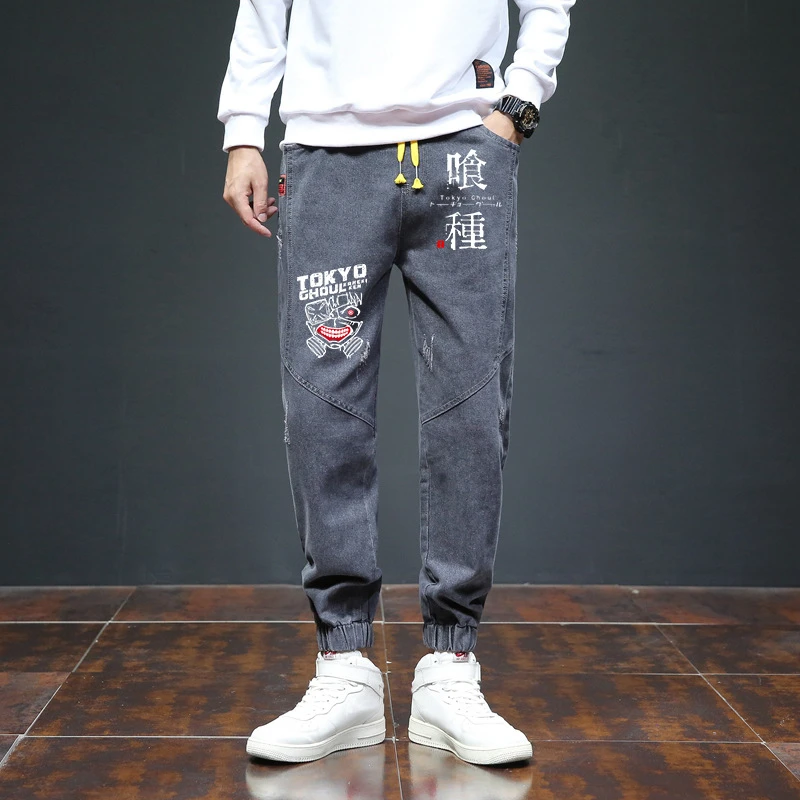 

Unisex Anime Tokyo Ghoul Cosplay Sweatpants Unisex Hip Hop Baggy Cartoon Joggers Harajuku Boyfriend Hip hop cowboy Cargo Pants