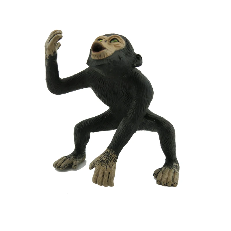Модель животного из дикой природы имитация реалистичной гориллы мощная мира