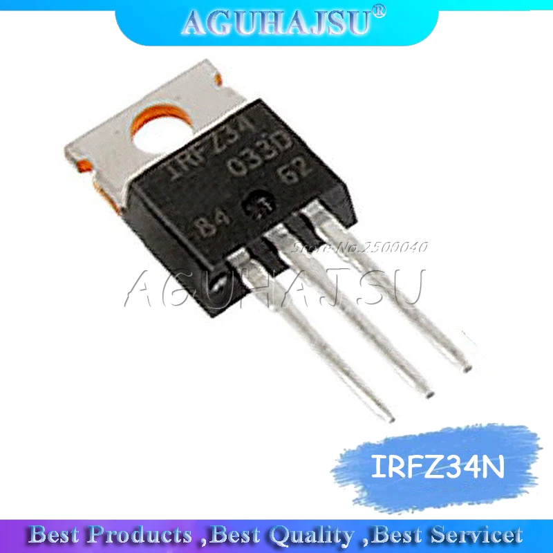 10 шт. IRFZ34N TO220 IRFZ34NPBF TO-220 IRFZ34 Новый и оригинальный IC | Электронные компоненты