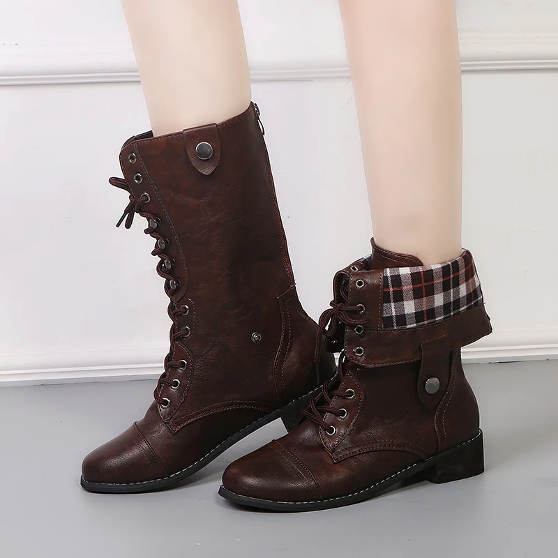 Flanging/ботильоны для женщин в двух стилях мотоботы большого размера Новинка 2019