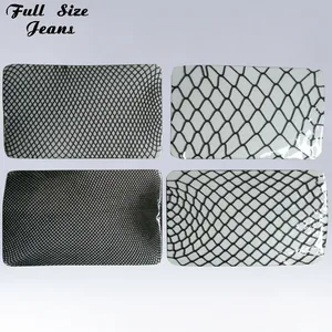 Размера плюс 5Xl 6Xl пикантные женские черные колготки чулки женские сетчатые колготки облегающие, в сеточку чулки трикотаж сетчатые носки