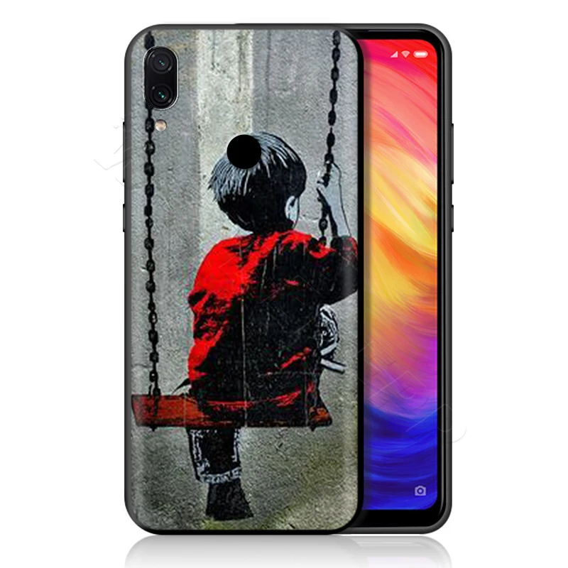 Уличный художественный чехол с граффити для Xiao mi Red mi Note 8 mi 3 6 8 9 A1 A2 A3 8A 6X9 T CC9 Lite SE Pro Max F1 10 - Цвет: 7
