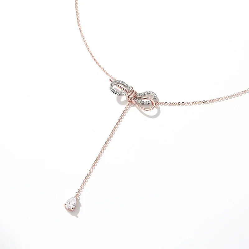 

QW Tiktok, diamond necklace, necklace, neck, chain, fashion, personality, all match, Zircon Pendant and chain collarbone.