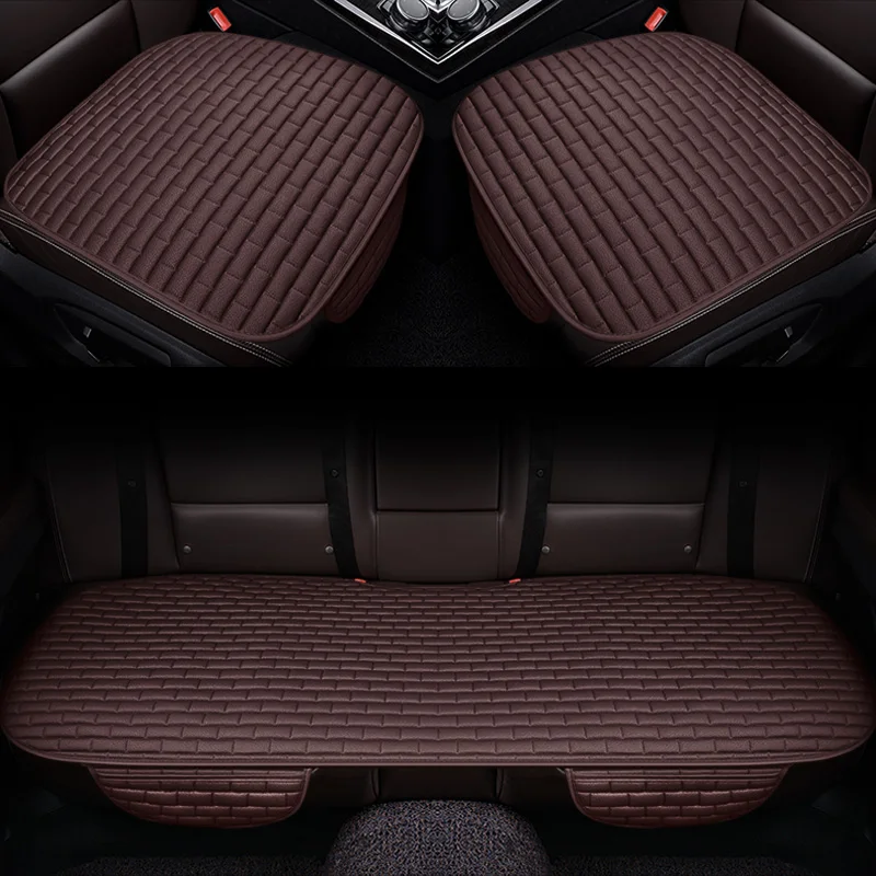 Полный покрытия автомобильного сиденья из льняных волокон для Honda Civic Accord CRV Grosstour Honda Pilot.