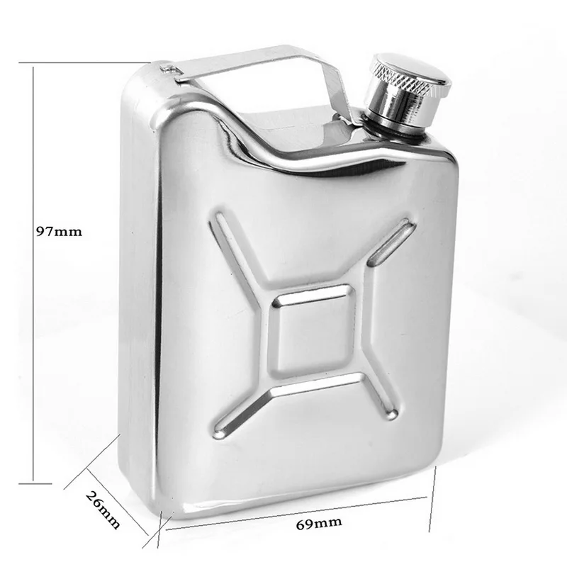 Фляжка 5 унций с воронкой портативная виски винный горшок креативная фляжка из