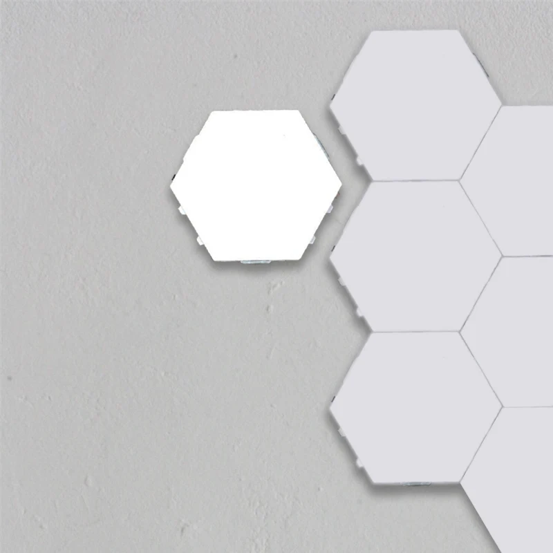 Квантовая лампа шестиугольные лампы модульное Сенсорное освещение светодиодный