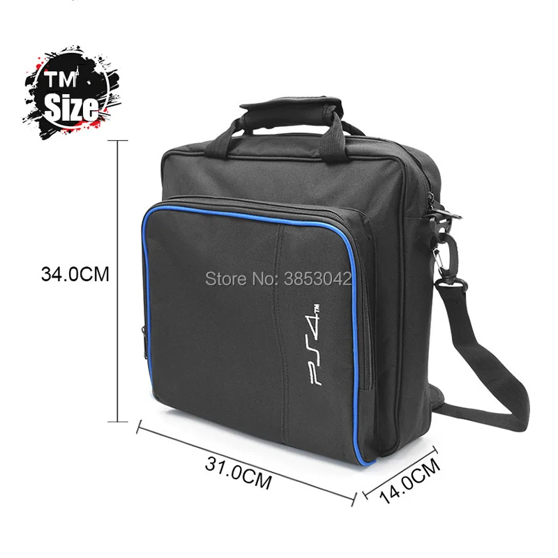 Сумка Slim Game System для PS4 портфель тканевый с плечевым ремнем хранения и переноски