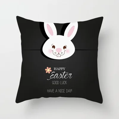 45*45 см 2019 повязка на голову с &quotкроличьими Happy Easter украшения для дома
