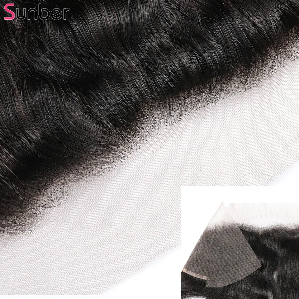 Перуанские волосы 13x4 Фронтальная застежка с объемной волной пряди перуанские