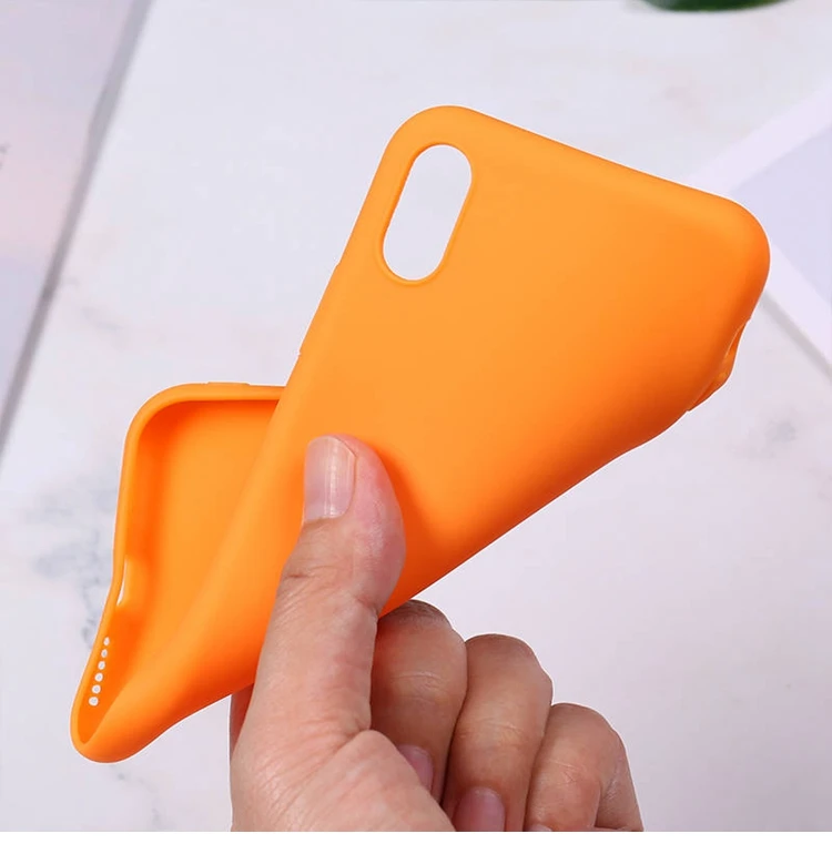 Силиконовый чехол для iPhone 11 Pro Max, чехол из мягкого ТПУ, матовый цветной чехол для телефона s, чехол для iPhone 6 7 8 Plus 6S XS Max XR X Etui