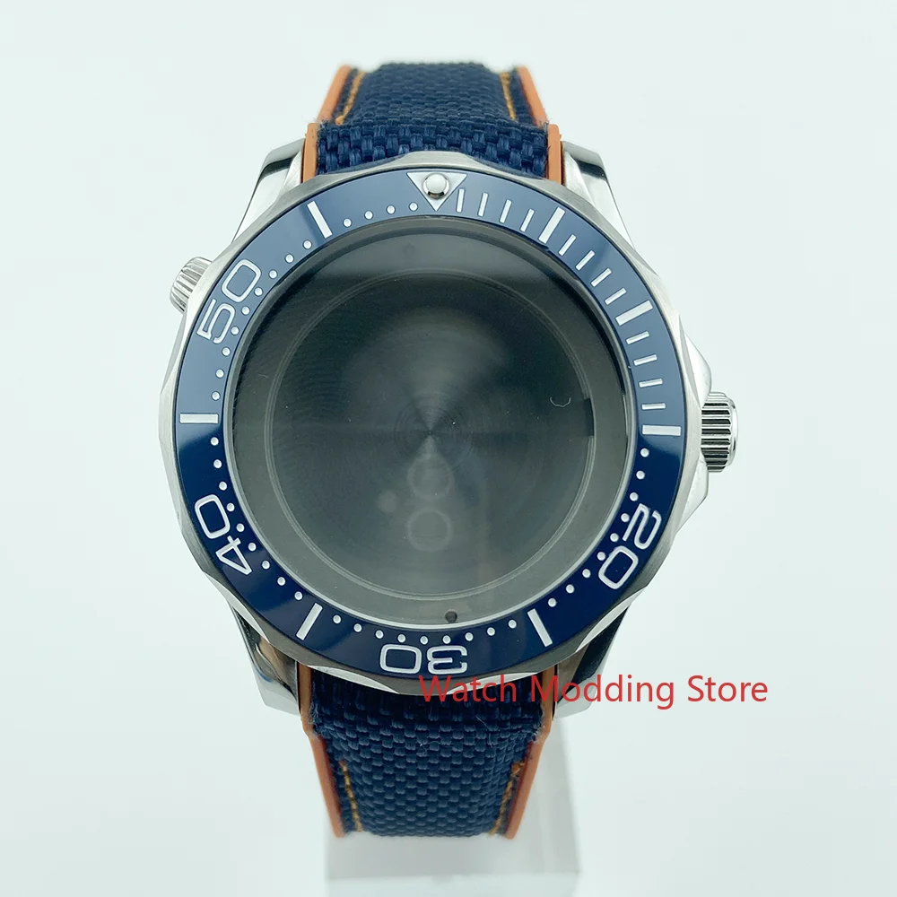 Моря-мастер Стиль 200 м тестирование WR синий Керамика ободок дайверские часы Чехол