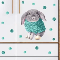 bunny wall stickers childrens room bedroom living room decoration wall stickers room decoration stickers wallpaper