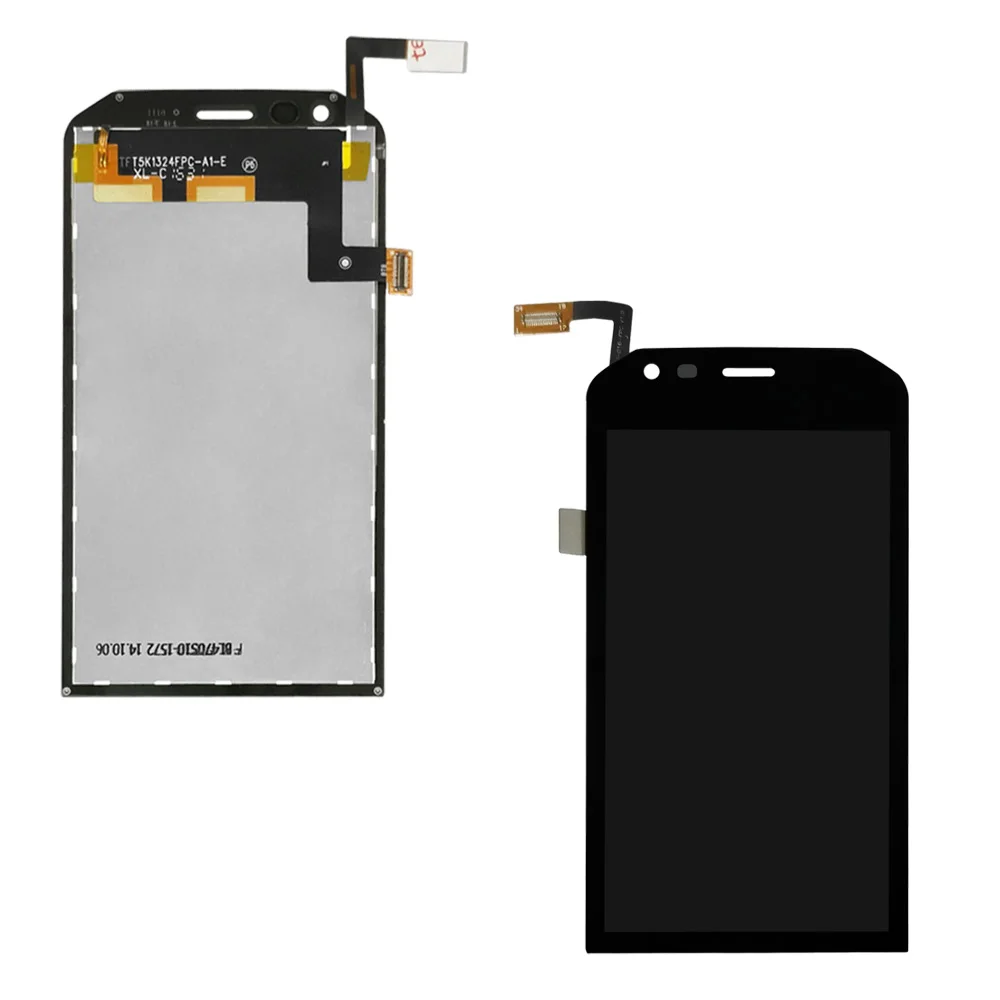 4 7 black for caterpillar cat s40 lcd displaytouch screen digitizer assembly for cat s40 screen lcd mobile phone accessories free global shipping